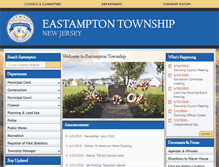 Tablet Screenshot of eastampton.com